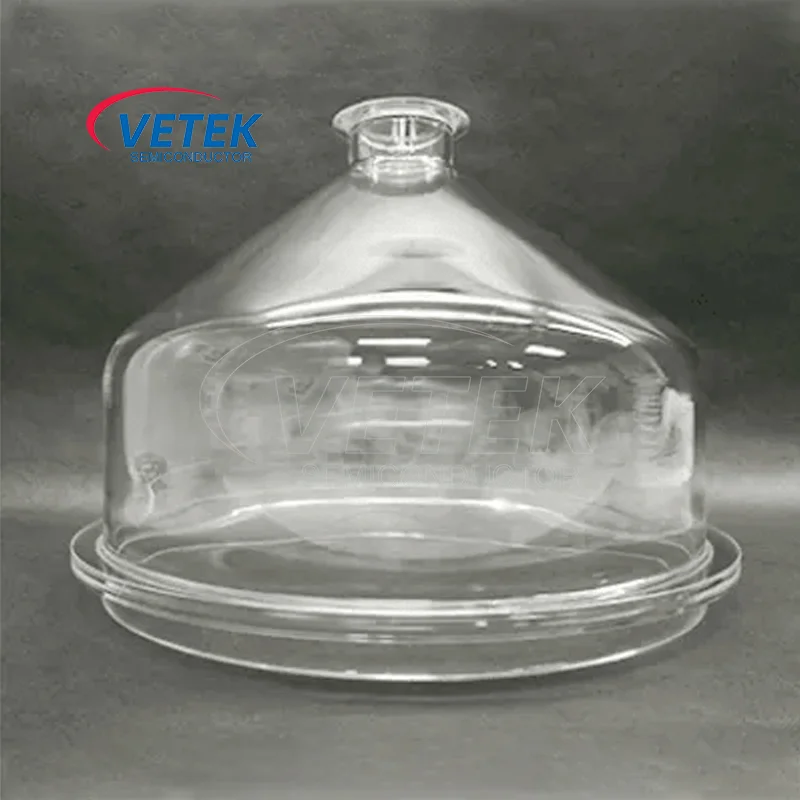 Halvleder Quartz Bell Jar