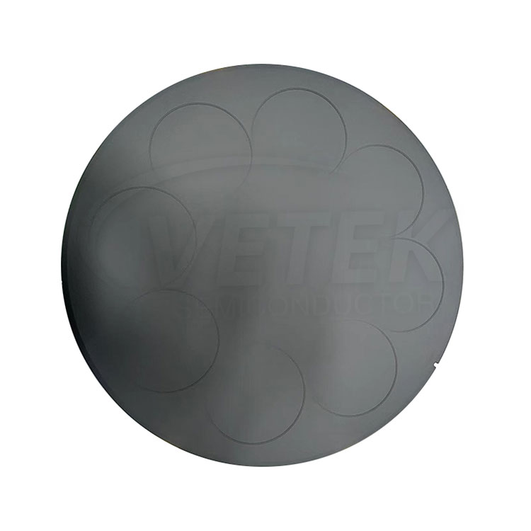 SiC Coated Pandekage Susceptor til LPE PE3061S 6'' Wafers